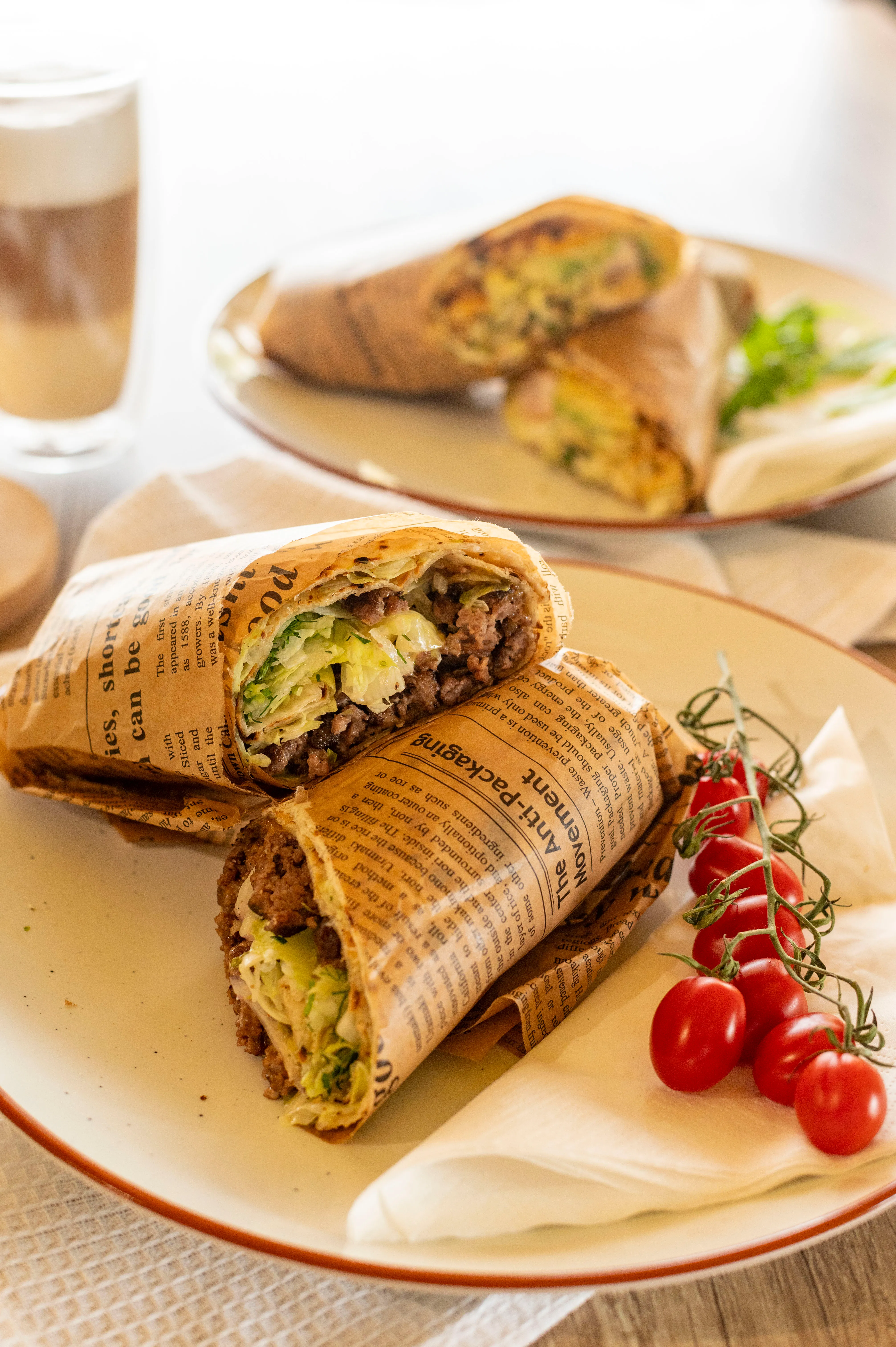 Chicken avocado burrito image